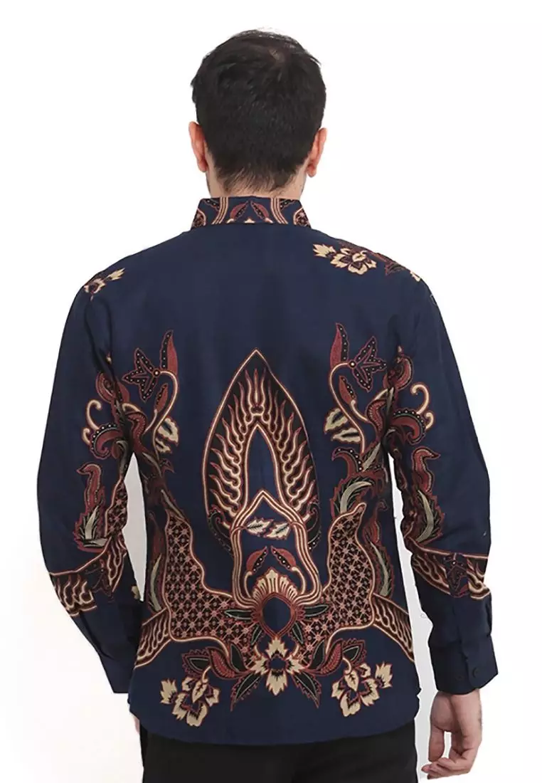 Mataram Kemeja Batik Pria Premium Slimfit Modern Lengan Panjang