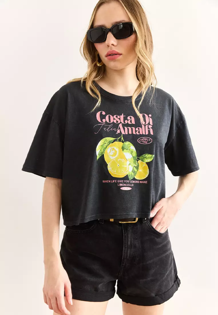 Cotton Graphic T-Shirt