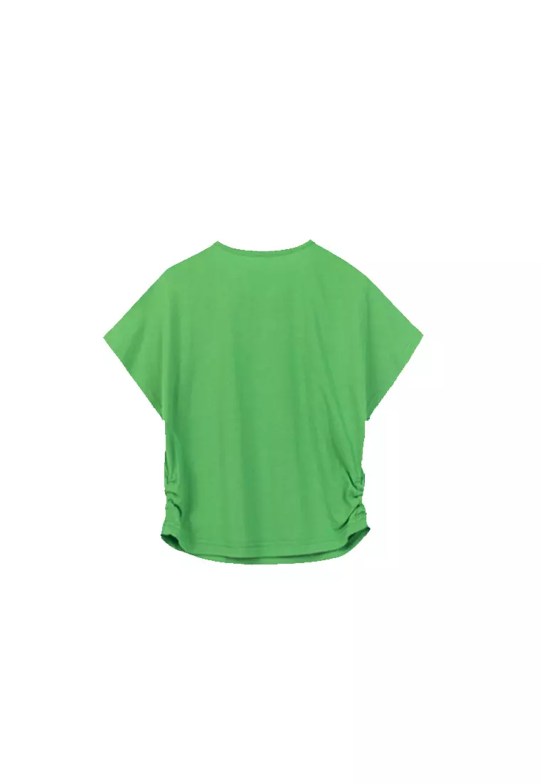 儿童廓形连袖短袖T恤纯棉