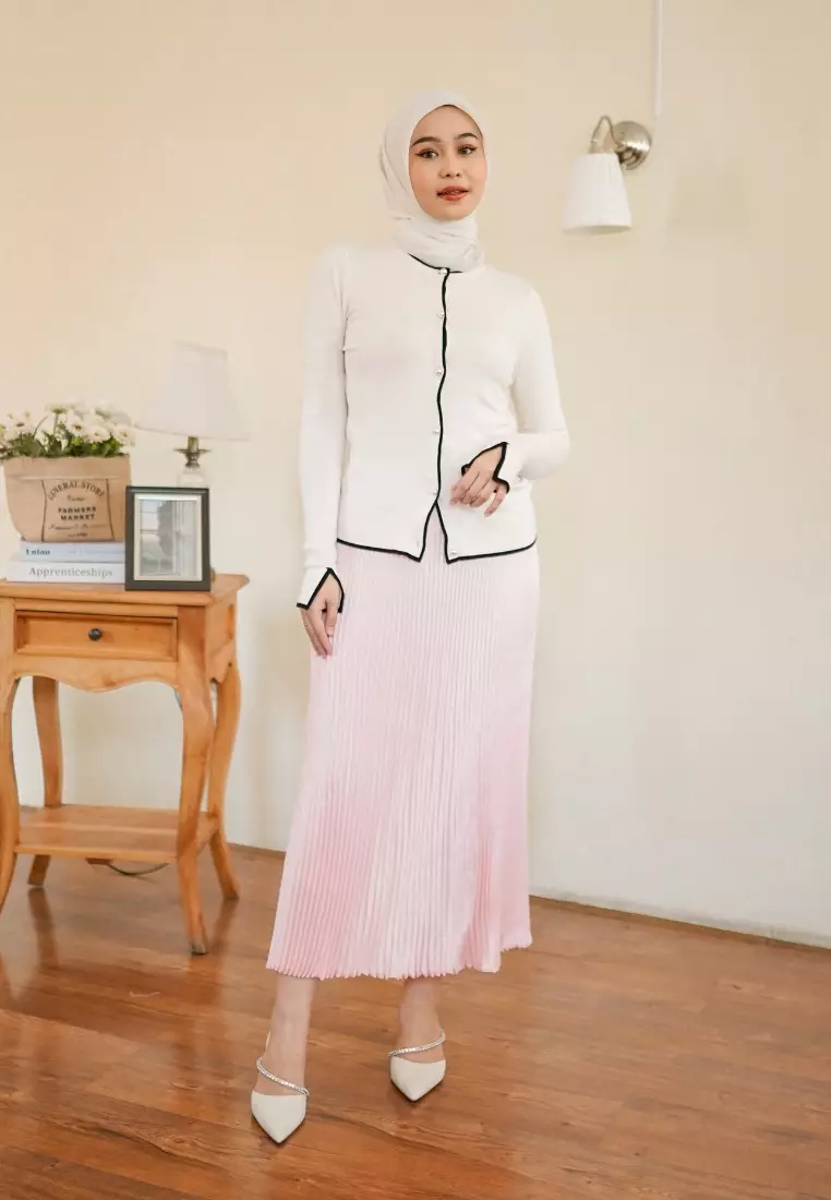 Emily Skirt - Soft Pink Midi
