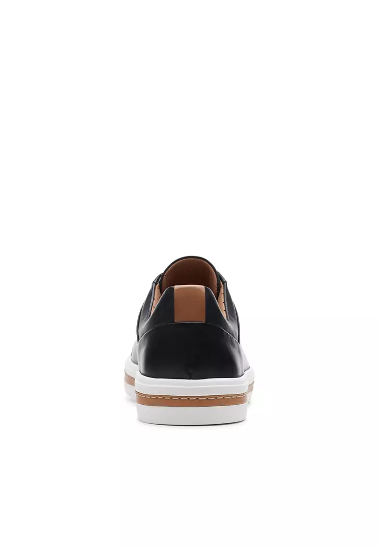 Womens Un Maui Lace Trainers - Black Leather
