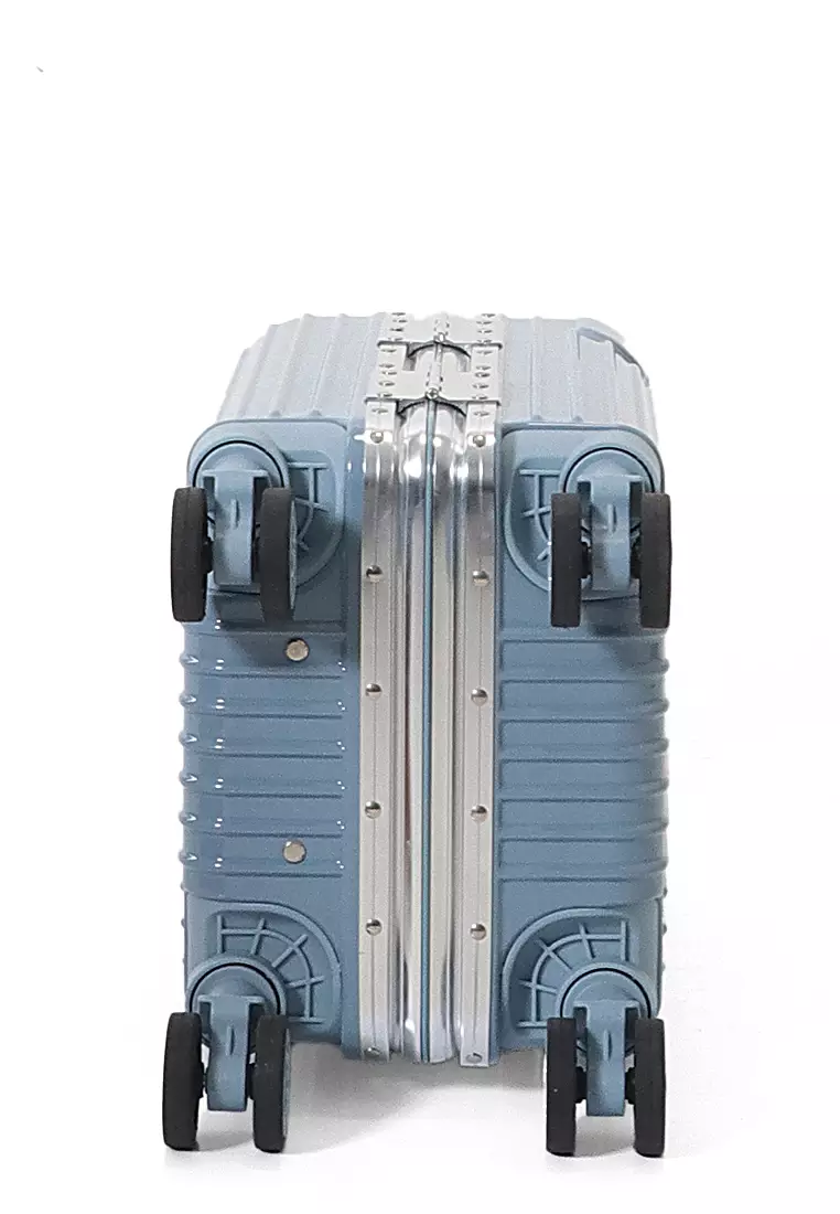 Belinda Koper Hardcase Size 16 Inch Suitcase Unisex Mini Size TSA Lock Material Polycarbonate ORIGINAL - Blue