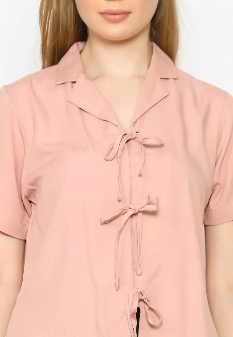 Urban Exchange Nicky Blouse Pink
