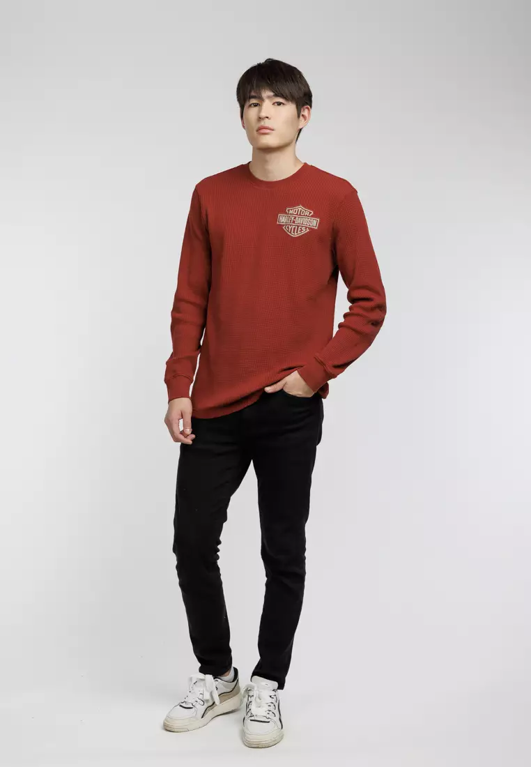 Harley-Davidson Bar & Shield 3D Long Sleeve Tee