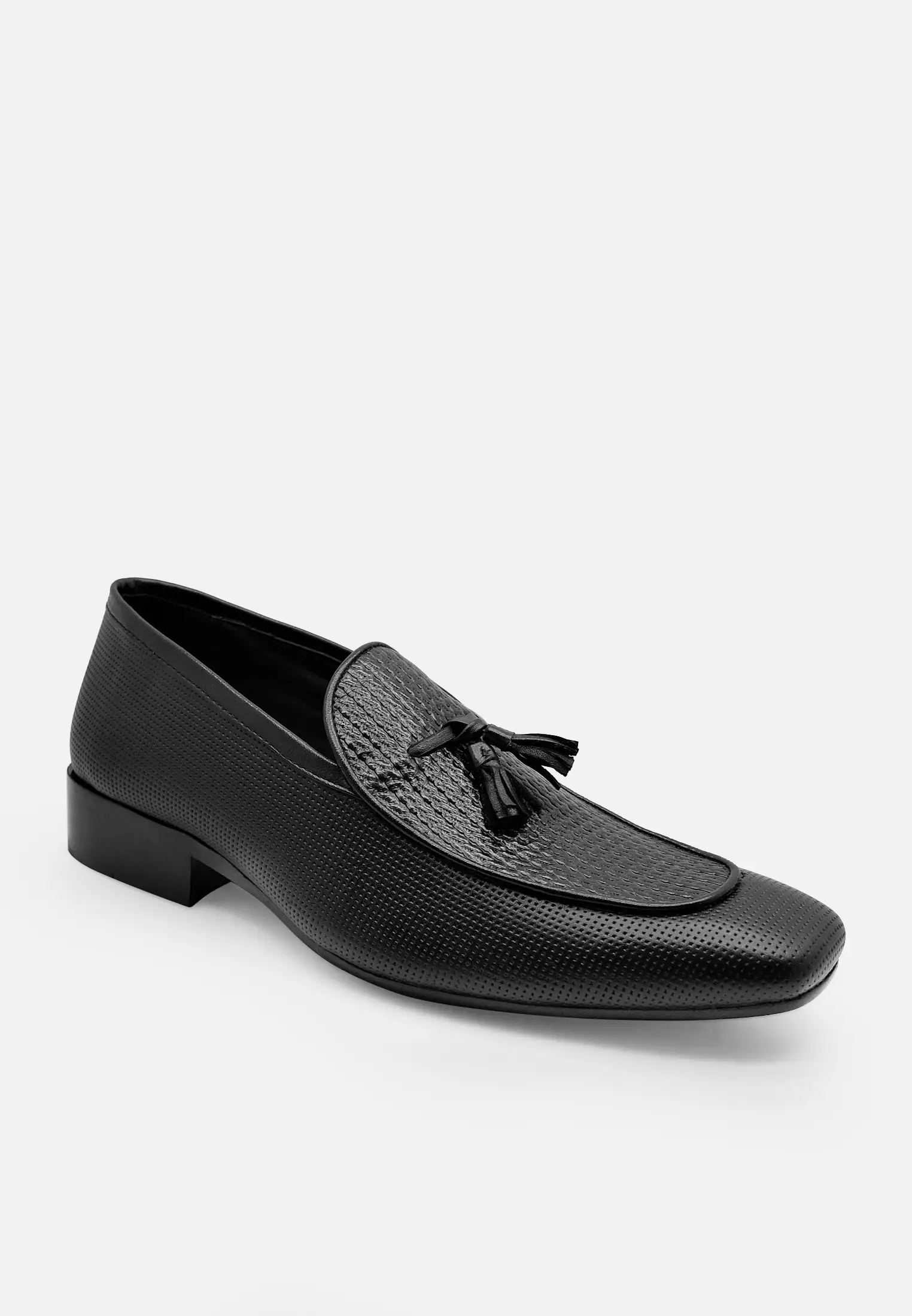 Glenn Men Formal Shoes Slip On Cow Leather With Tassel