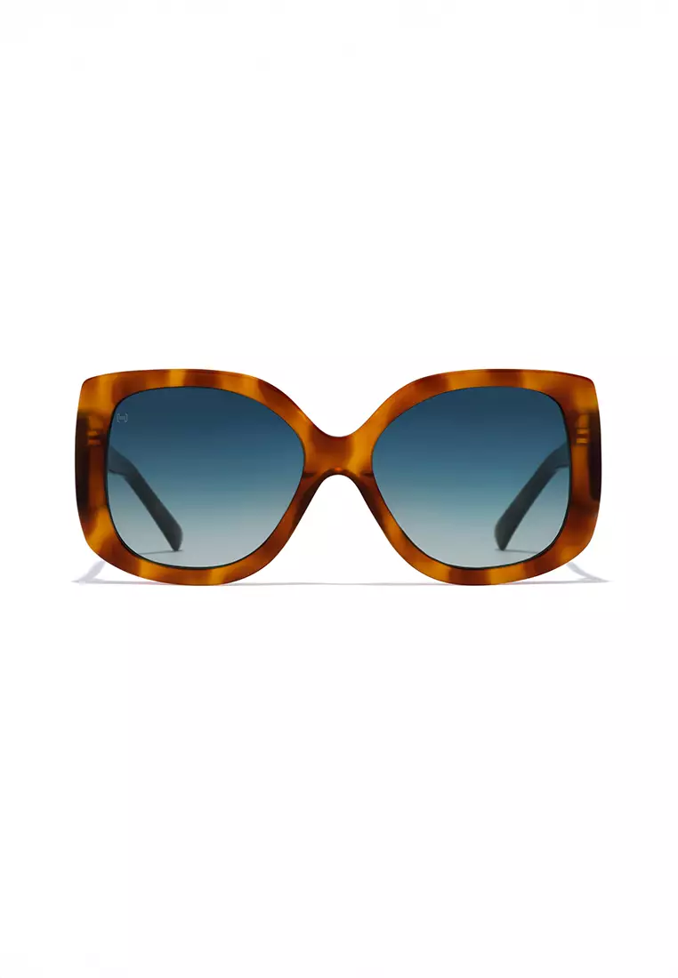 Fervor - Sand Havana Blue Sunglasses for Men and Women, Unisex. Official Product Designed in Spain