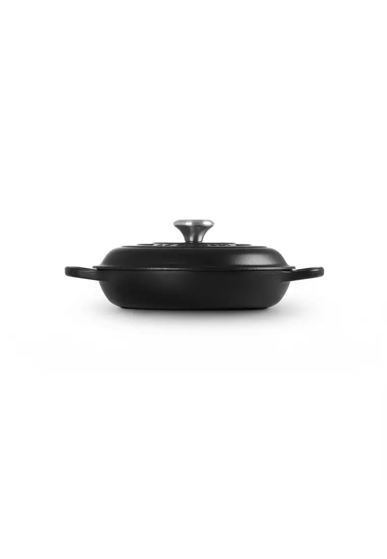 Le Creuset Wok w/ Lid 32cm Satin Black