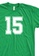MRL Prints green Number Shirt 15 T-Shirt Customized Jersey B773DAA1C8C93CGS_2
