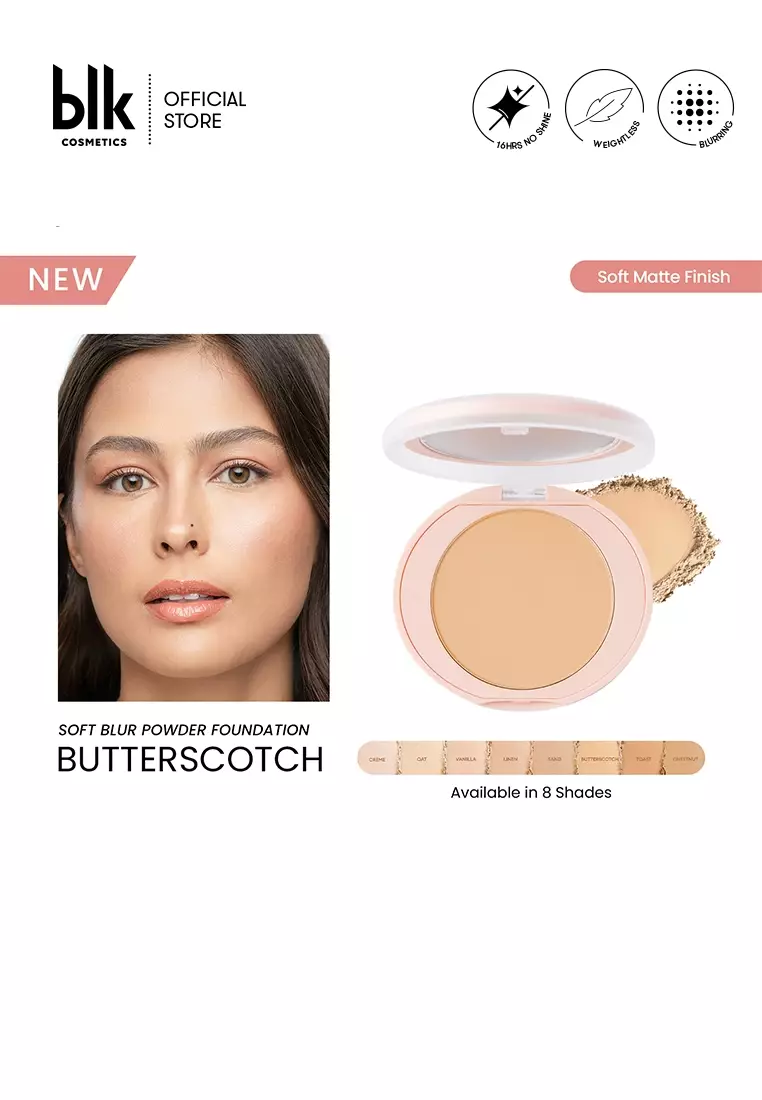Discount on Blk Cosmetics  shoes - SKU: Blk Cosmetics Daydream Soft Blur Powder Foundation Butterscotch