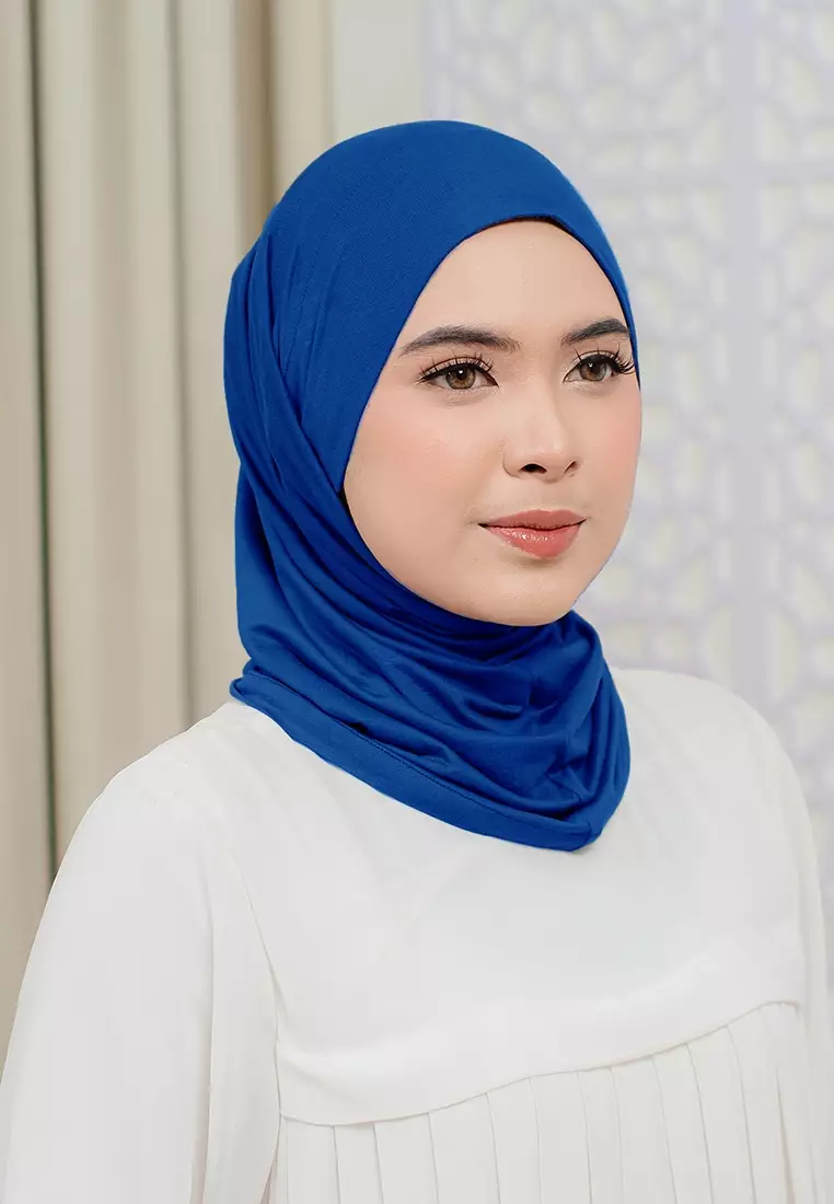 HIJAB INSTAN LUMA - ROYAL BLUE