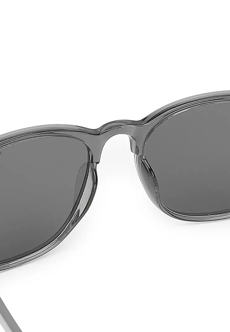 Unisex Polarized Wayfarer Sunglasses (Kacamata Hitam) - Abu-Abu