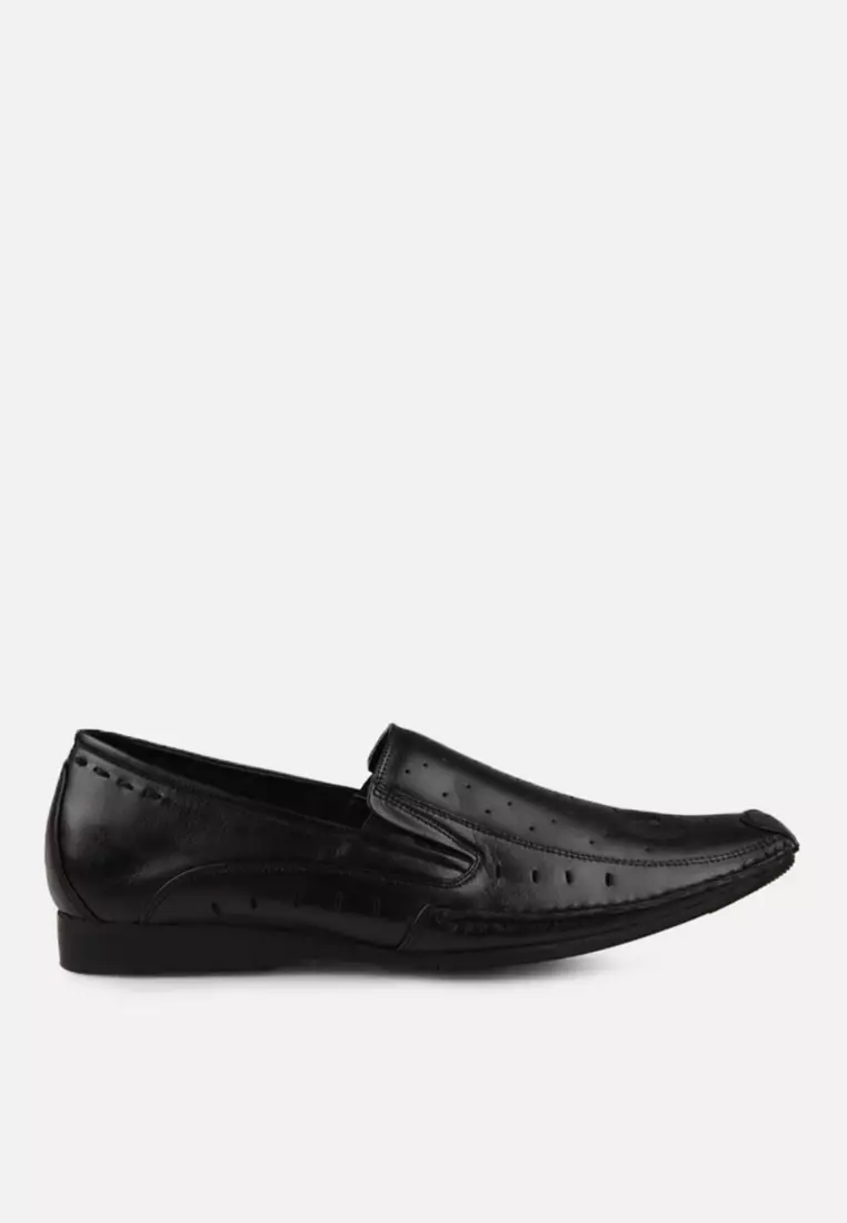 Men Formal Loafer Cow Leather Sepatu