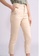 miss Viola beige RIBBON WAISTBAND TAPERED PANTS CE564AABA291BEGS_2