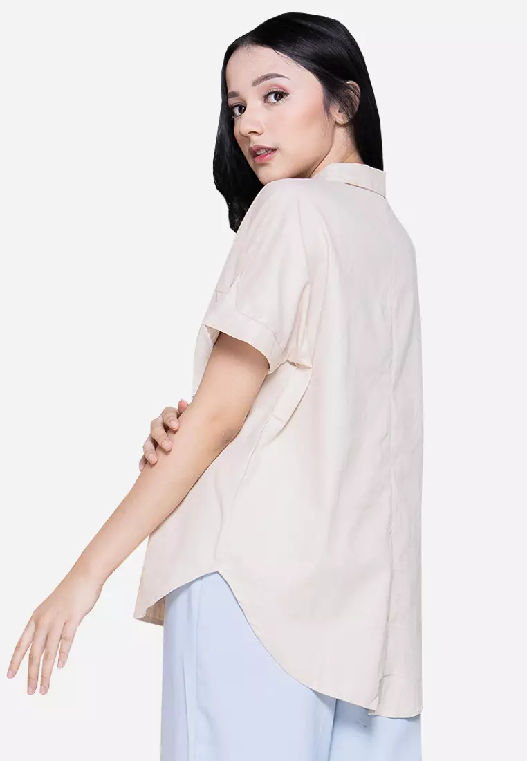 Urban Exchange Alisha Cream Shirt