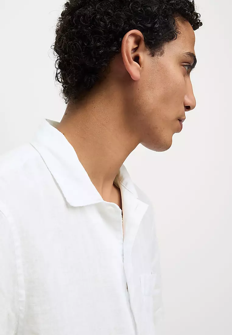Pure Linen Short Sleeve Shirt