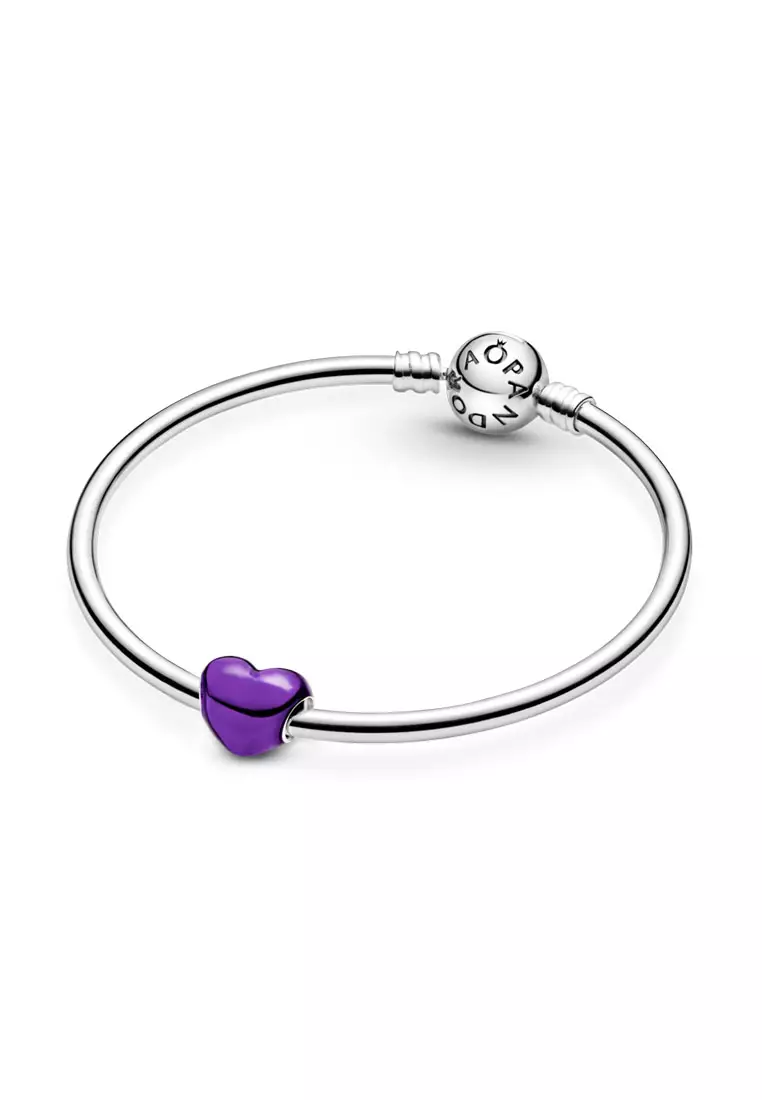 pandora sparkle heart charm