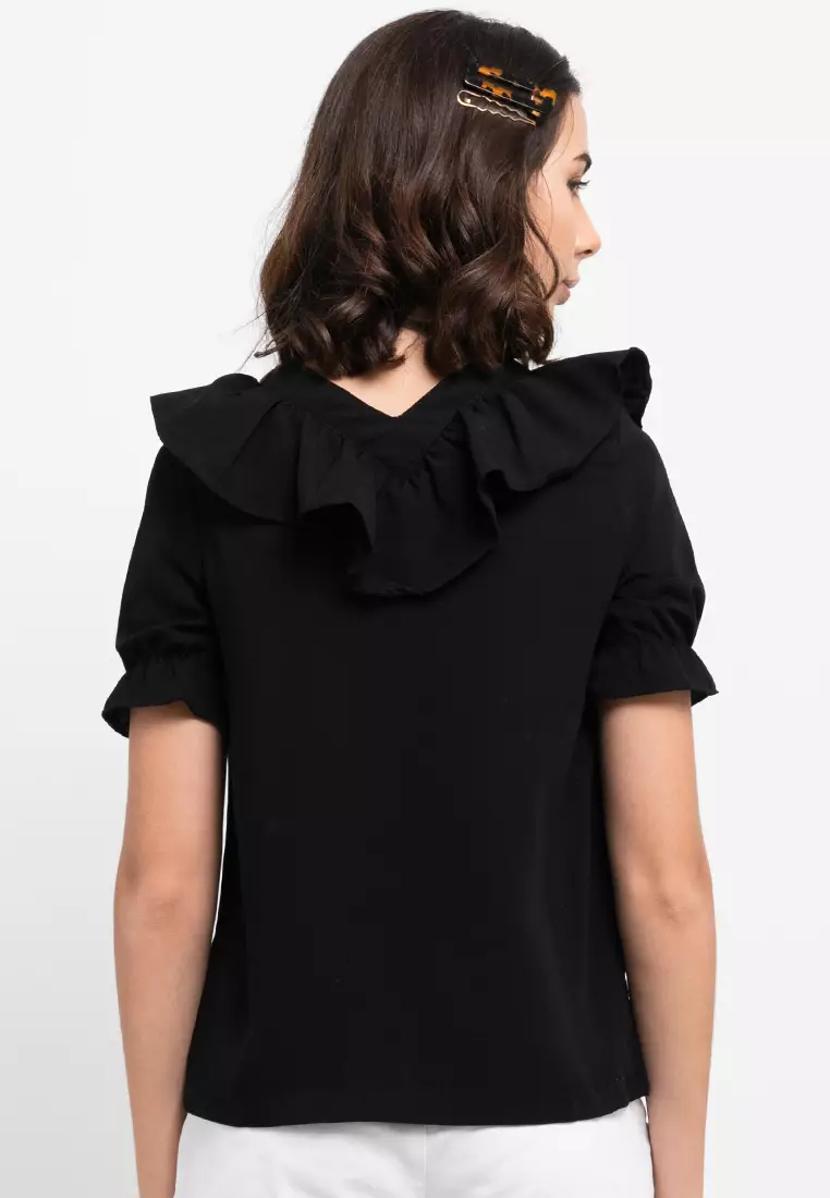 Taylor Ruffle Blouse
