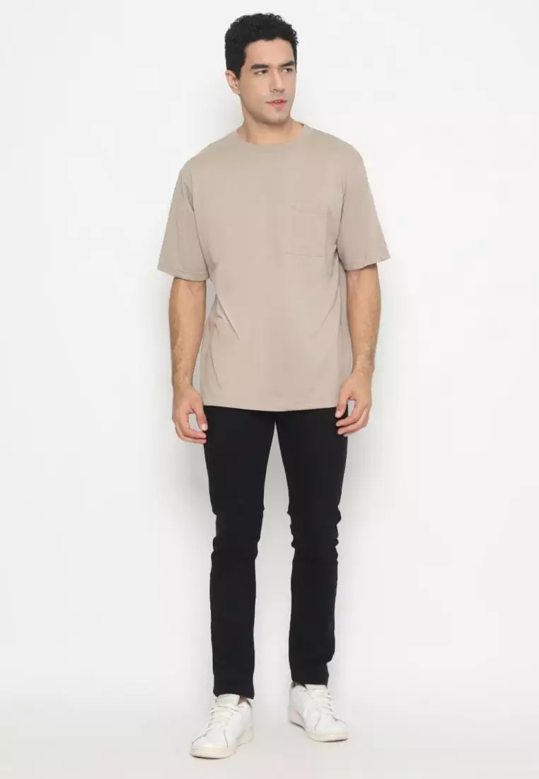 MATSUDA Kaos Oversize 20s Polos Pocket Mito
