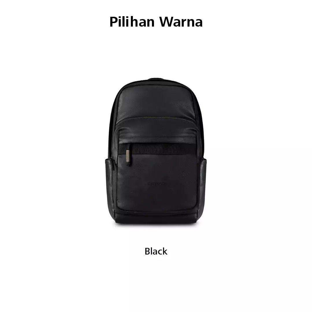 Weston 6.0 Laptop Backpack 14 Inch Tas Ransel Kerja Kuliah Sekolah Classic 21 L - Hitam