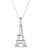 Her Jewellery Paris Love Pendant (White Gold) - Made with premium grade crystals from Austria HE210AC49EASSG_3