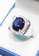 Elfi silver Elfi 925 Genuine Silver Ring R58(Blue) - Amadeus 8346AAC20A5251GS_3