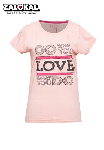 Jual Meiji Joy Tshirt Kaos Lengan Pendek Print Original Zalora Indonesia