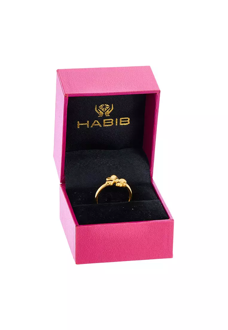 HABIB 999/24K Yellow Gold Ring R9ACC0624