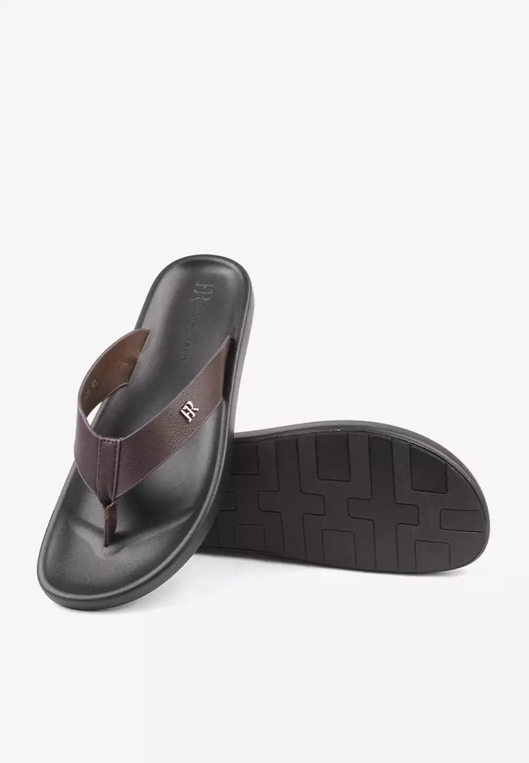 Sandal Jepit Pria Flip Flop Kulit Anti Slip M.Frosch