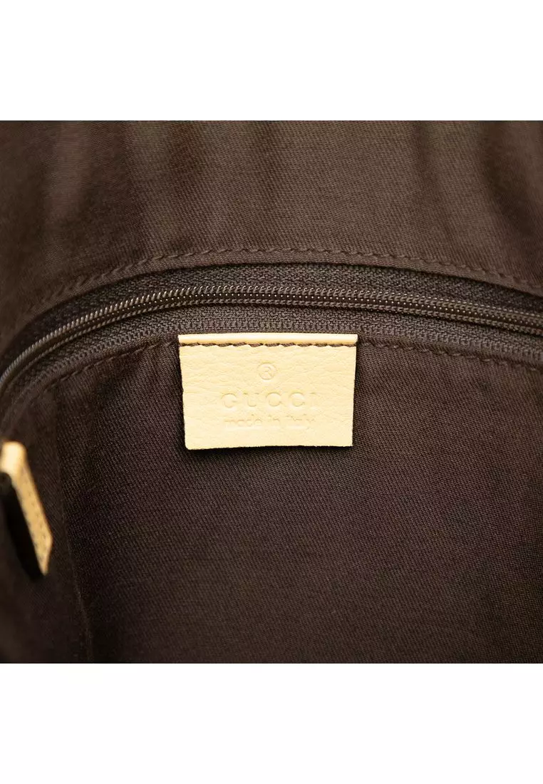 Pre-Loved Gucci Gg Canvas Abbey D Ring Crossbody