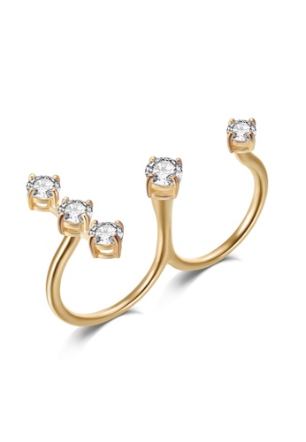 Buy Arte Madrid Arte Madrid Hand In Hand Ring Size Adjustable 2021 Online Zalora Singapore