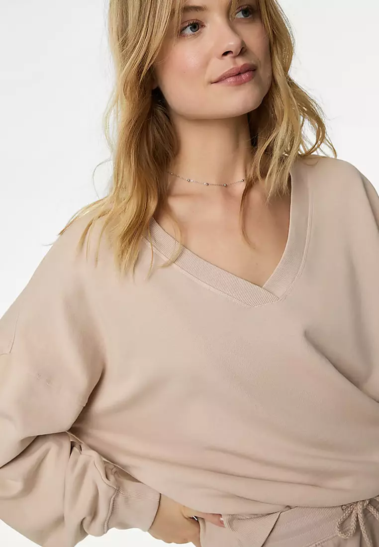 Pure Cotton Lounge Sweatshirt