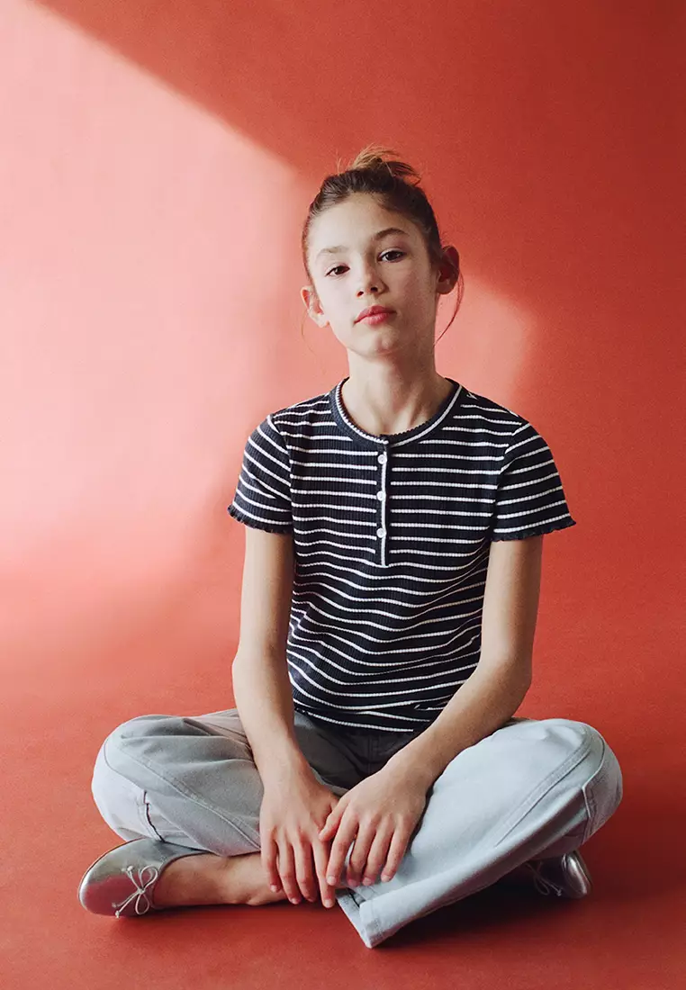 Striped Jersey T-Shirt