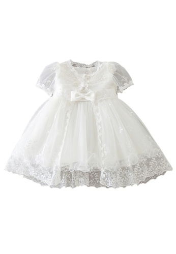 RAISING LITTLE white Xomera Baby & Toddler Dresses 6F681KA0D30936GS_1