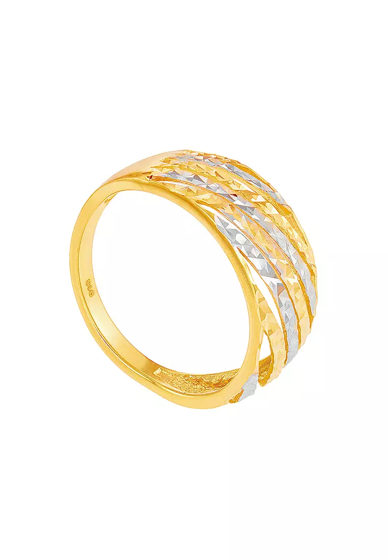 HABIB 916/22K Yellow and White Gold Ring KF29660625-BI