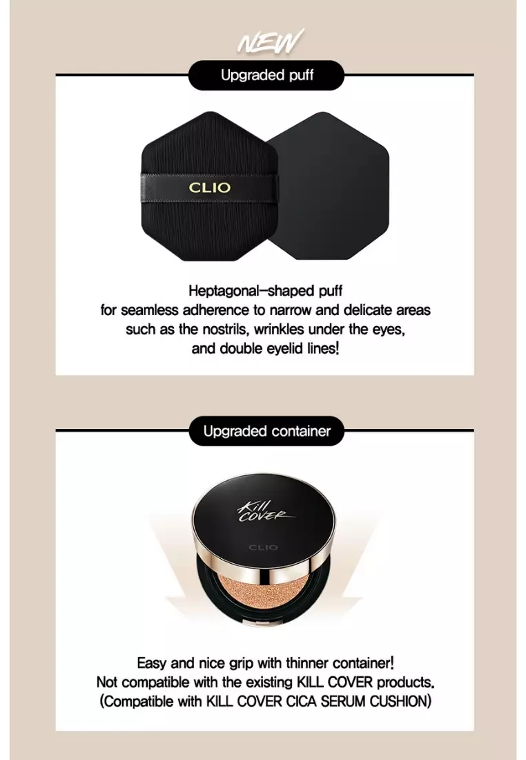 Buy CLIO CLIO Kill Cover Fixer Cushion 03 Linen [4 Shades to Choose