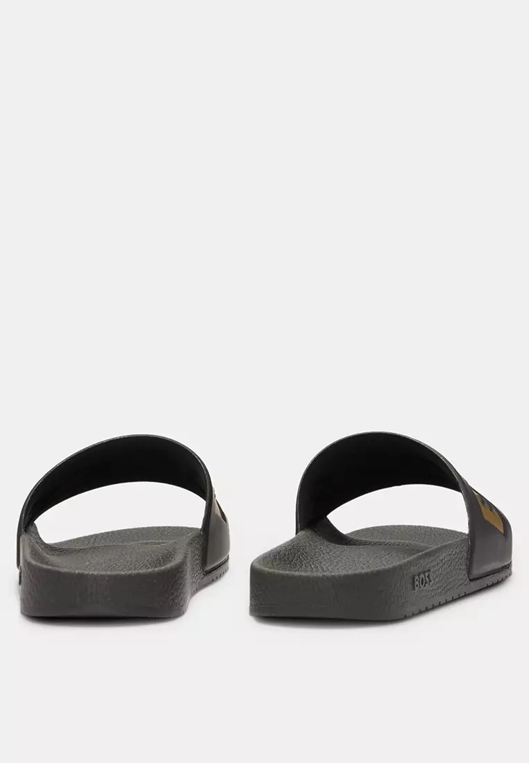 Logo Slide Sandals - BOSS Business