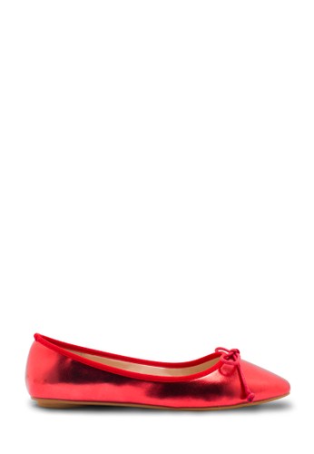 Sepatu Wanita Flat Red