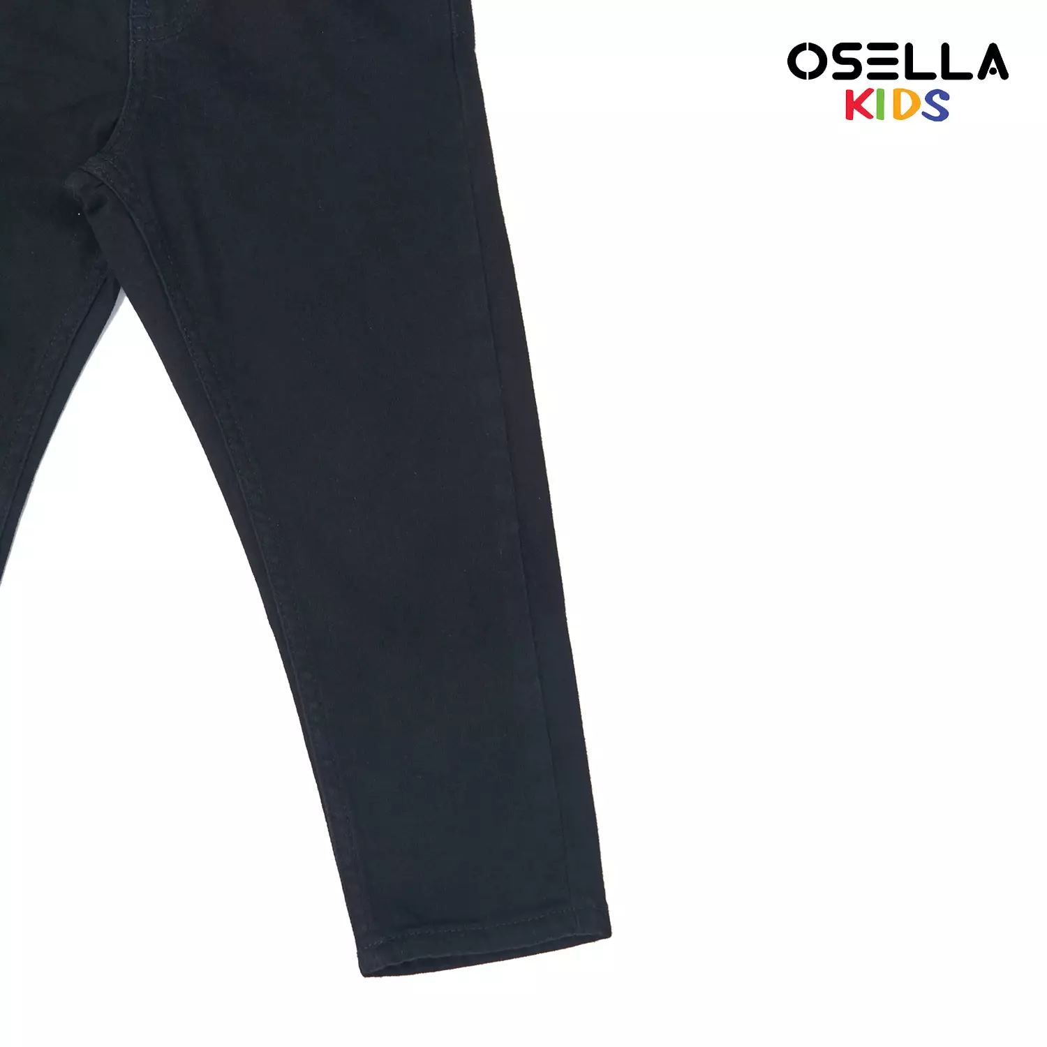 [NEW] Osella Jaden Slim Fit Long Denim Pants In Black 228O500143 | Celana Panjang Jeans Anak Laki Laki