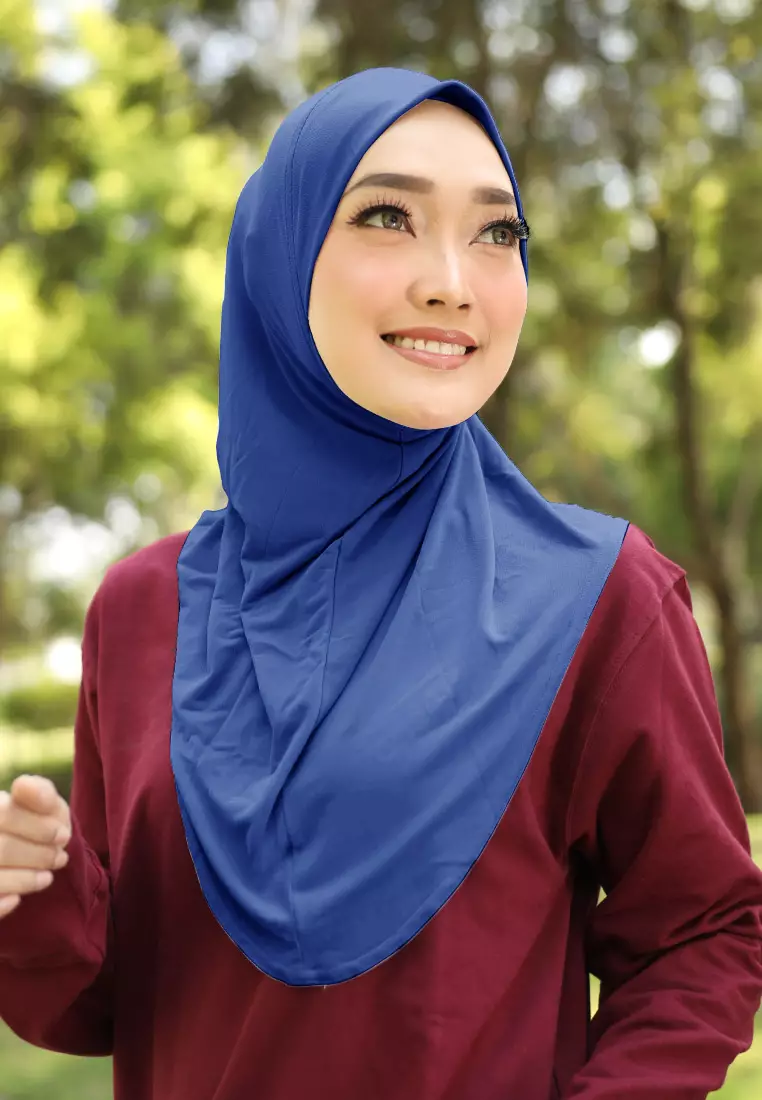 Cotton Bee - Safar Sport Bergo | Hijab Instan Olahraga - Violet