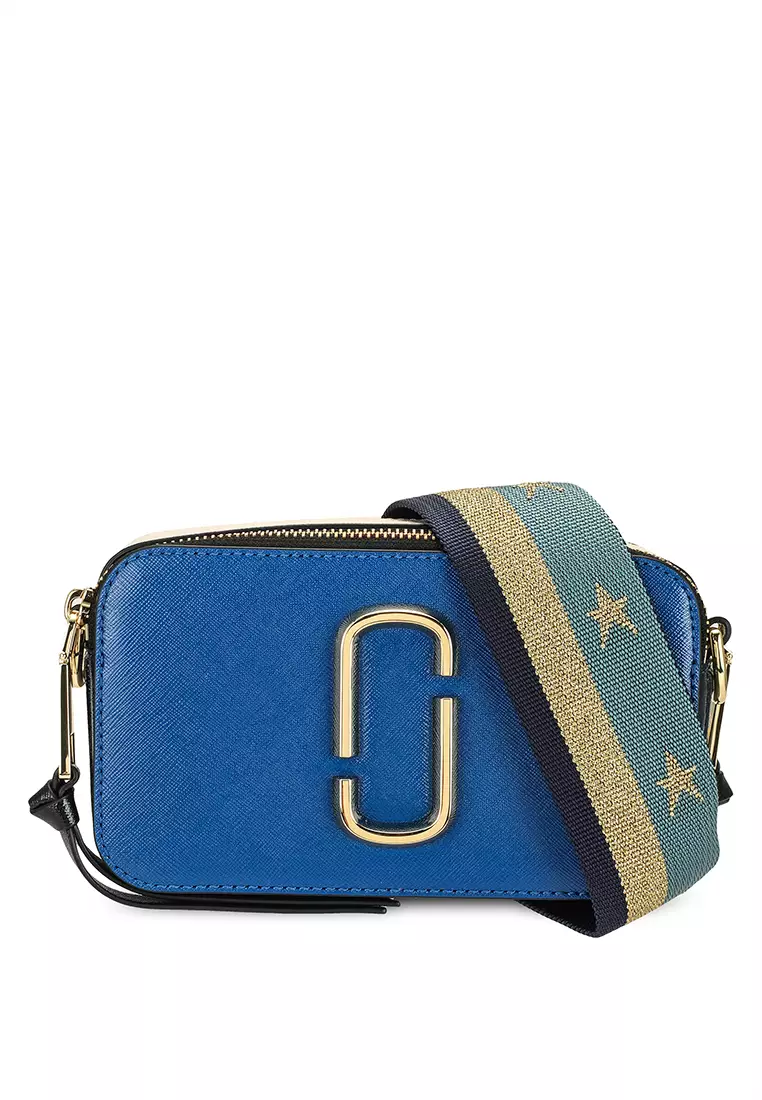 Marc jacobs blue 2025 snapshot bag