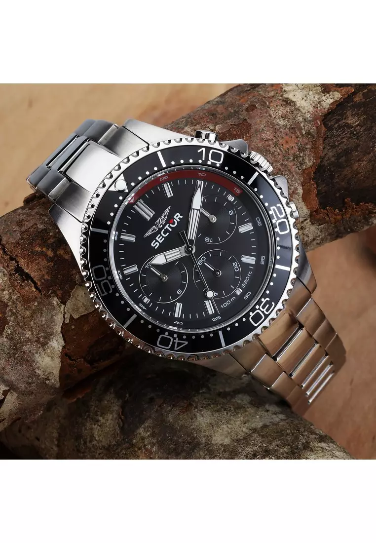【Online Exclusive】 Sector 43mm Men's Quartz Watch R3253161043