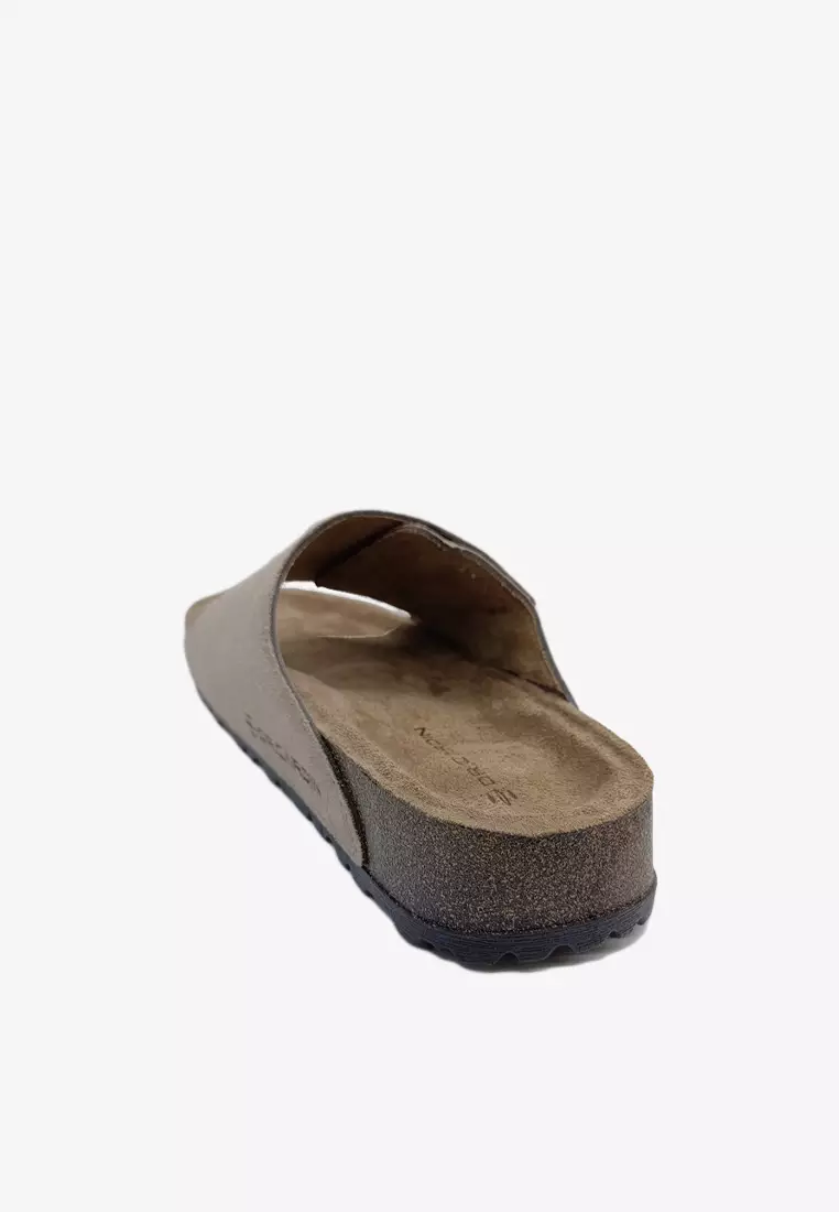 Dr. Cardin Men Cove Core Suede Comfort Sandals with Adjustable Strap D-SLB-8212