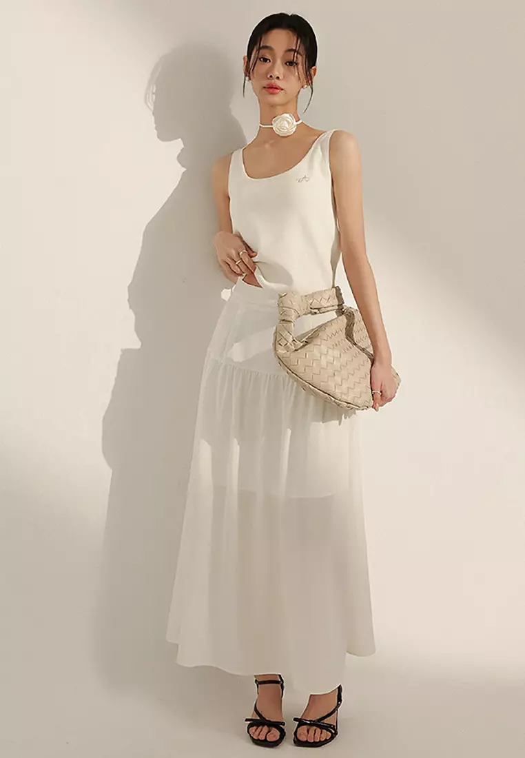 Embroidered Logo Tank Top