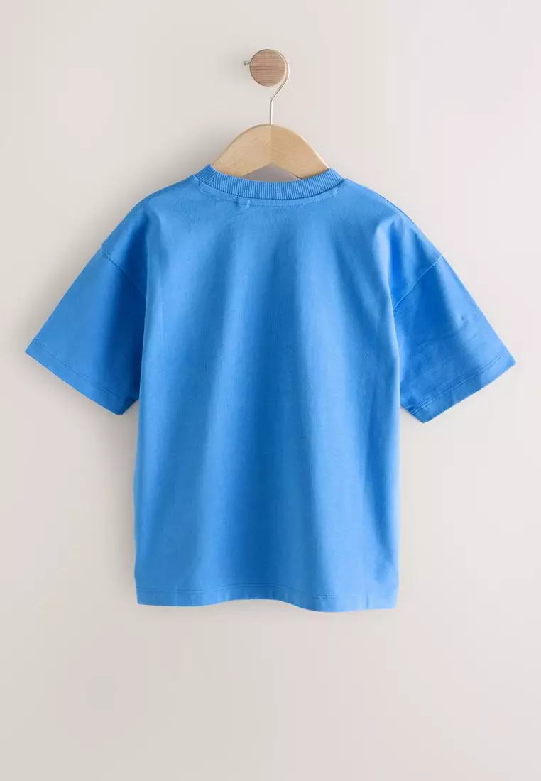 Relaxed Fit Short Sleeve Graphic Print T-Shirt