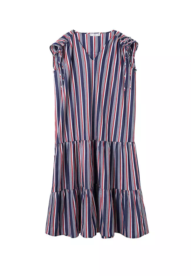 Buy Mango Striped Cotton Dress 2026 Online | ZALORA Philippines