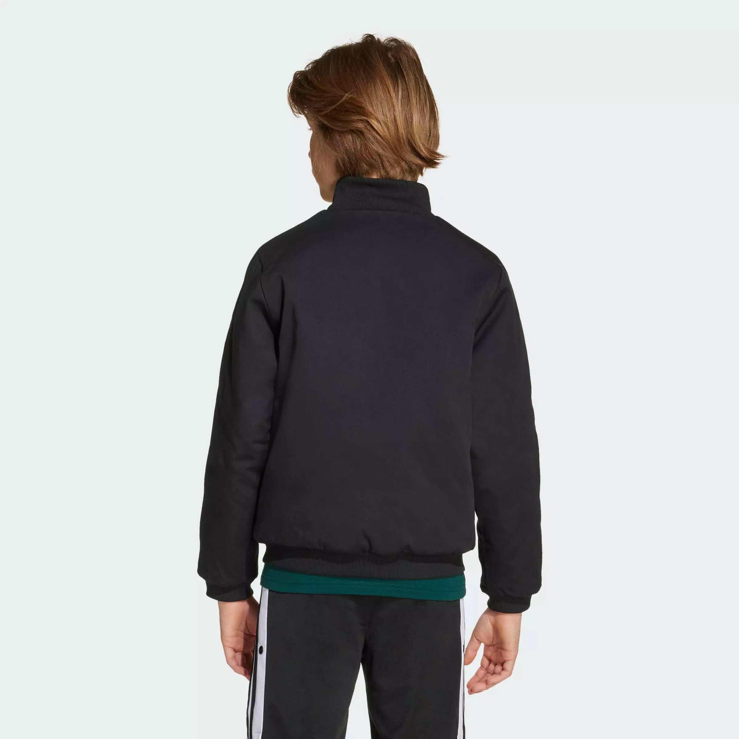 Lifestyle Woven Padded Jacket Kids Unisex Black JV7706
