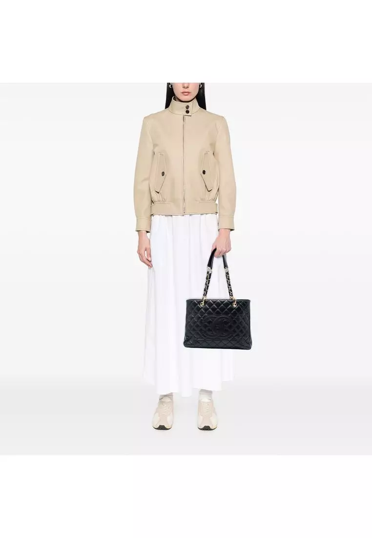 Pre-Loved Chanel Caviar Grand Shopping Tote