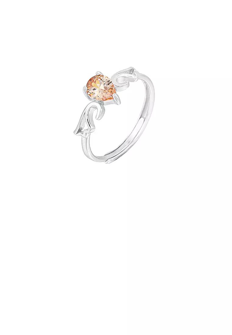 Champagne best sale cubic zirconia