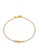 HABIB gold HABIB Oro Italia Weylin Gold Bracelet, 916 Gold EA2D4AC64E9A38GS_3