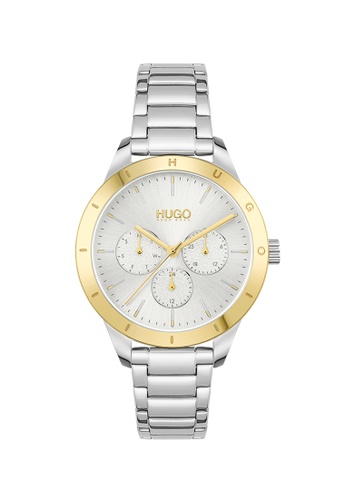 Hugo Boss silver HUGO #Friend Silver Women's Watch (1540090) C6093ACA987FD2GS_1